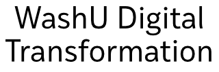 Washington University Digital Intelligence and Innovation, DI2